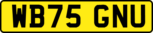 WB75GNU
