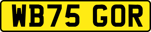 WB75GOR