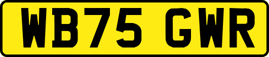 WB75GWR