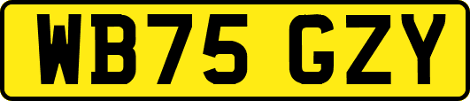 WB75GZY