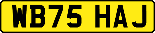 WB75HAJ