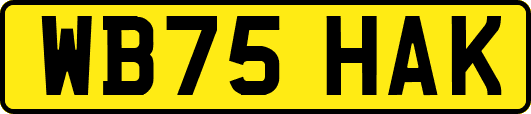 WB75HAK