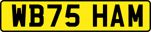 WB75HAM