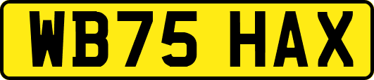 WB75HAX