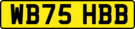 WB75HBB