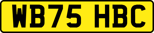 WB75HBC