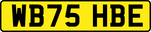 WB75HBE