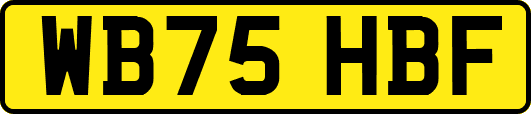 WB75HBF