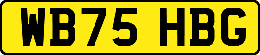 WB75HBG