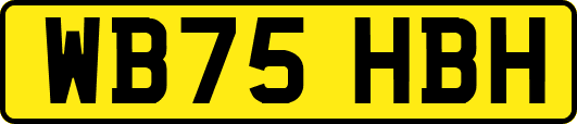 WB75HBH