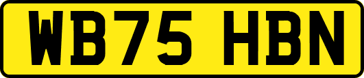 WB75HBN