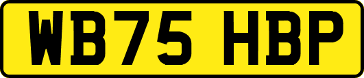 WB75HBP