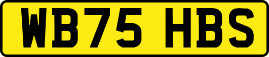 WB75HBS