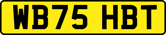 WB75HBT