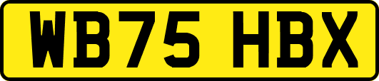 WB75HBX
