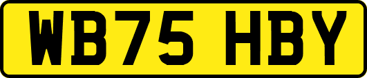 WB75HBY