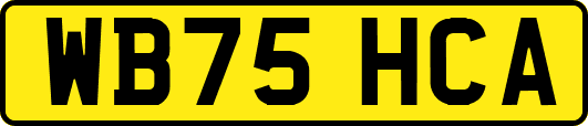WB75HCA