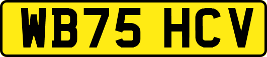 WB75HCV