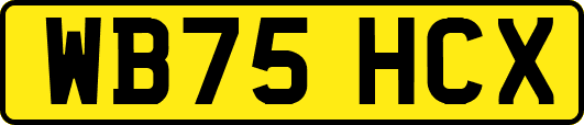 WB75HCX