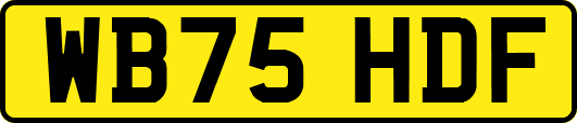 WB75HDF
