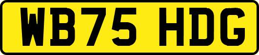 WB75HDG