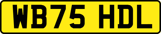 WB75HDL
