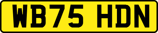 WB75HDN