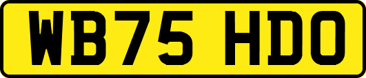 WB75HDO