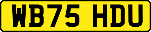 WB75HDU
