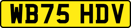 WB75HDV