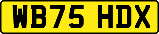 WB75HDX