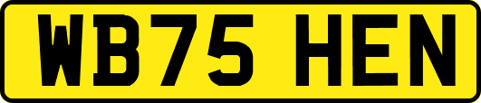WB75HEN