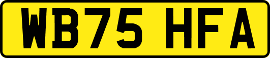 WB75HFA