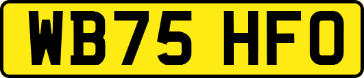 WB75HFO