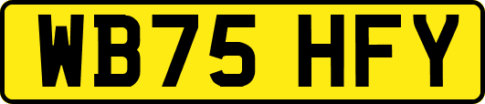 WB75HFY