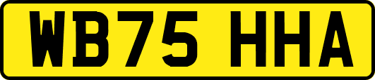 WB75HHA