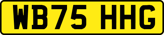 WB75HHG