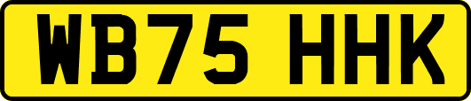WB75HHK