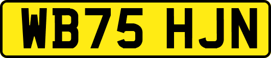 WB75HJN