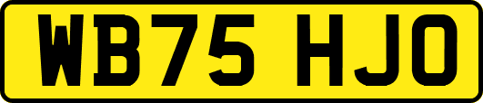 WB75HJO