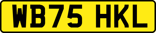 WB75HKL