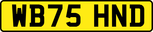 WB75HND