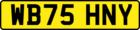 WB75HNY