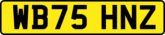 WB75HNZ