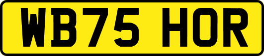 WB75HOR