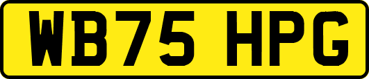 WB75HPG