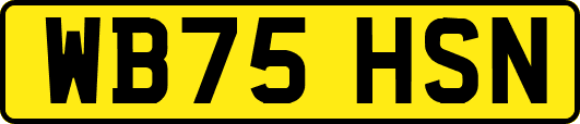 WB75HSN
