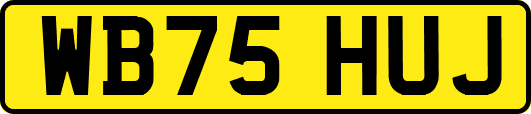 WB75HUJ