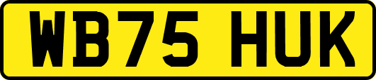 WB75HUK