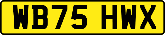 WB75HWX